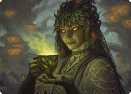 Dina, Soul Steeper Art Card [Strixhaven: School of Mages Art Series] | RetroPlay Games