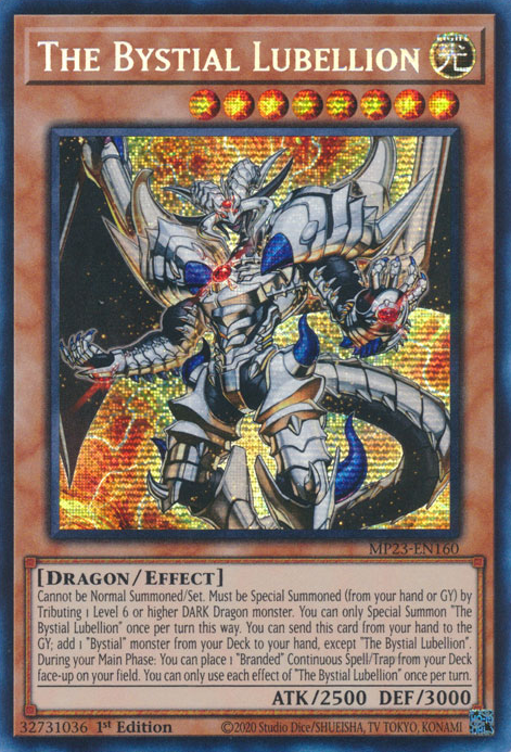 The Bystial Lubellion [MP23-EN160] Prismatic Secret Rare | RetroPlay Games