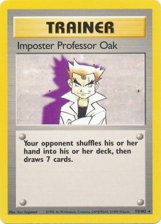 Imposter Professor Oak (73/102) [Base Set Unlimited] | RetroPlay Games