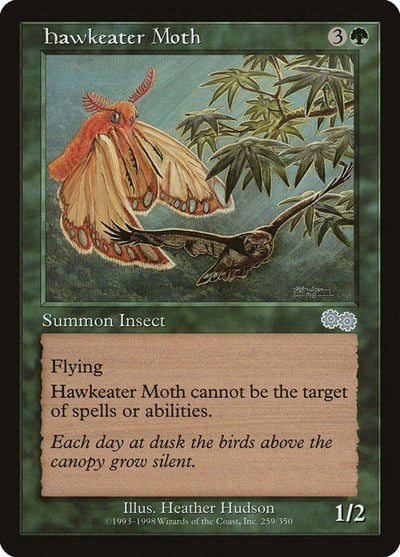 Hawkeater Moth [Urza's Saga] | RetroPlay Games
