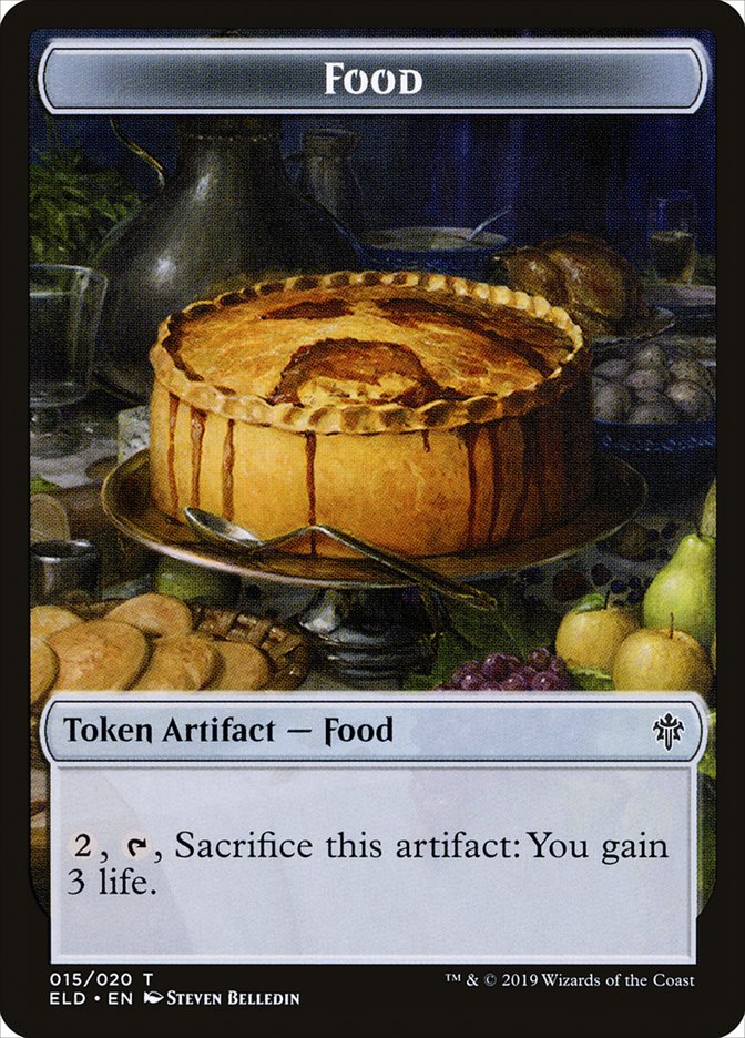 Food (015/020) [Throne of Eldraine Tokens] | RetroPlay Games