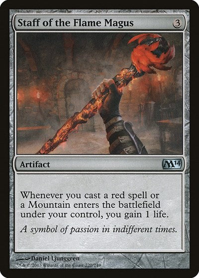 Staff of the Flame Magus [Magic 2014] | RetroPlay Games