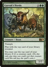 Garruk's Horde [Magic 2014] | RetroPlay Games