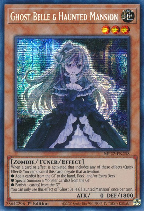 Ghost Belle & Haunted Mansion [MP22-EN258] Prismatic Secret Rare | RetroPlay Games