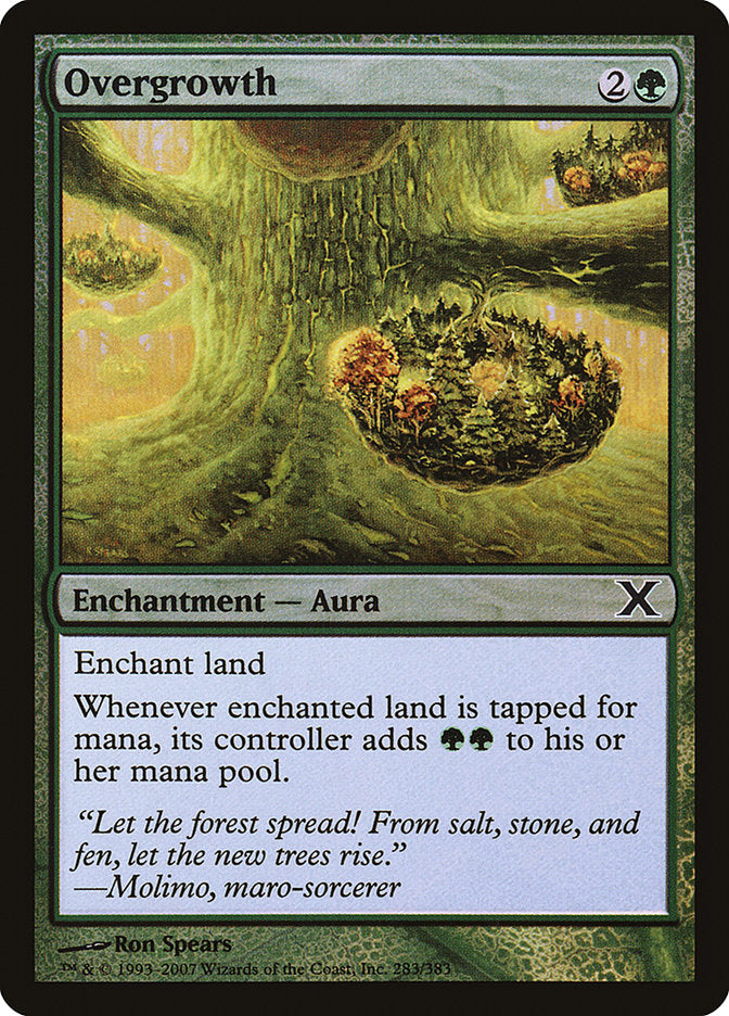 Overgrowth (Premium Foil) [Tenth Edition] | RetroPlay Games