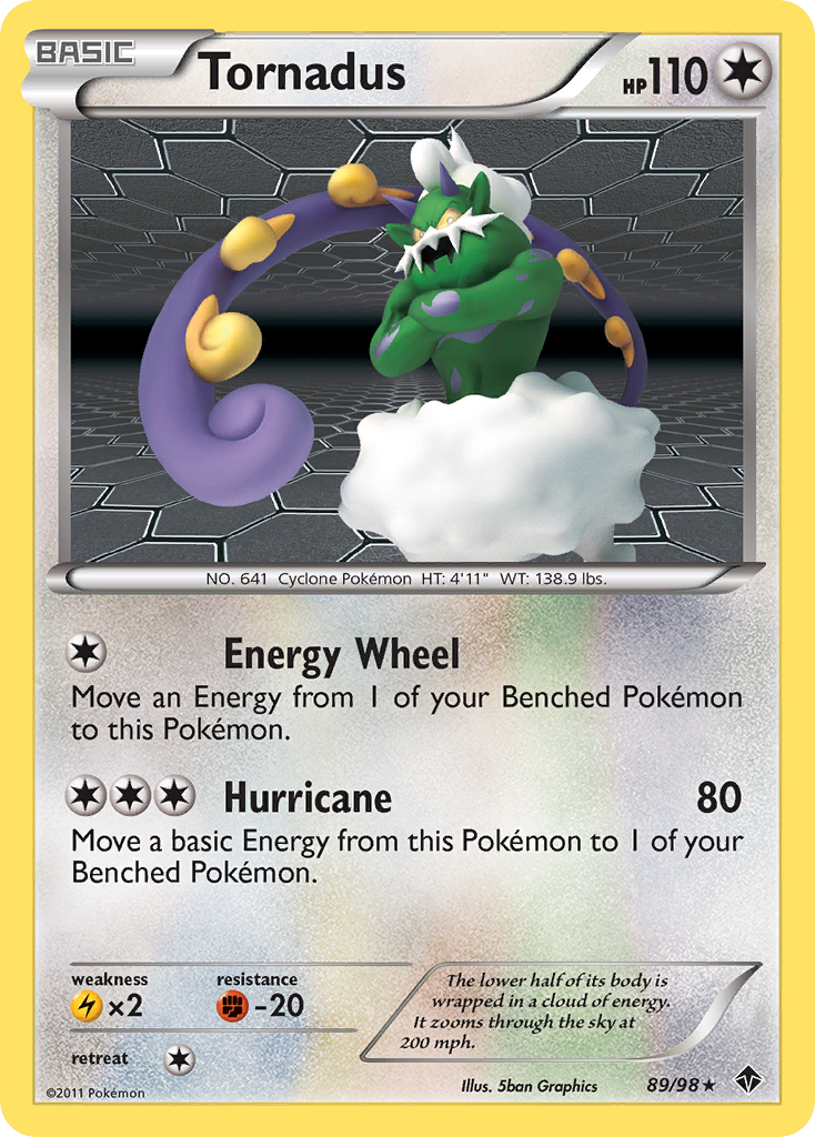 Tornadus (89/98) [Black & White: Emerging Powers] | RetroPlay Games