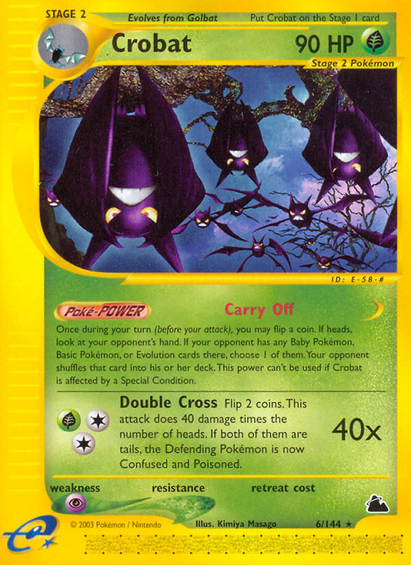 Crobat (6/144) [Skyridge] | RetroPlay Games