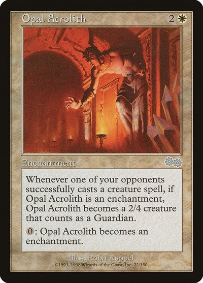 Opal Acrolith [Urza's Saga] | RetroPlay Games