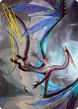 Moonveil Regent Art Card (Gold-Stamped Signature) [Innistrad: Midnight Hunt Art Series] | RetroPlay Games