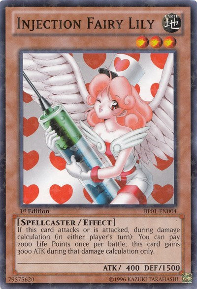 Injection Fairy Lily [BP01-EN004] Starfoil Rare | RetroPlay Games