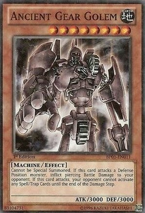 Ancient Gear Golem [BP01-EN011] Starfoil Rare | RetroPlay Games