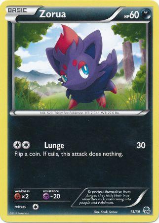 Zorua (13/30) [Black & White: Trainer Kit - Zoroark] | RetroPlay Games