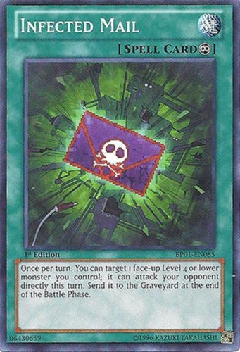 Infected Mail [BP01-EN085] Starfoil Rare | RetroPlay Games
