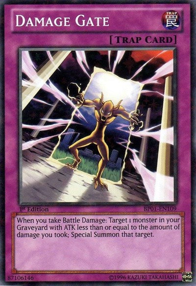 Damage Gate [BP01-EN109] Starfoil Rare | RetroPlay Games