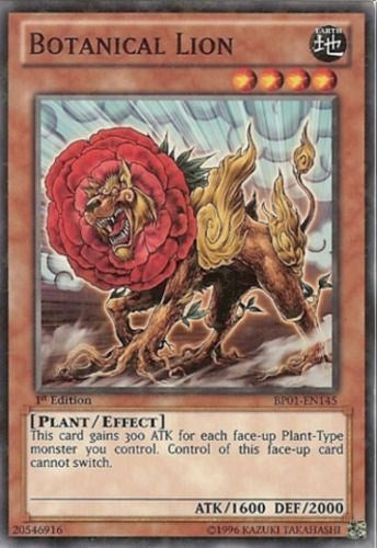 Botanical Lion [BP01-EN145] Starfoil Rare | RetroPlay Games