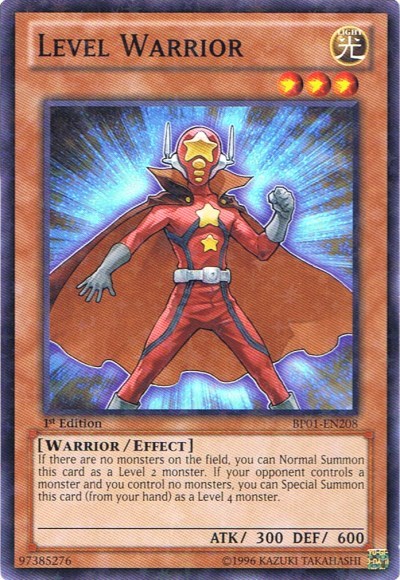Level Warrior [BP01-EN208] Starfoil Rare | RetroPlay Games