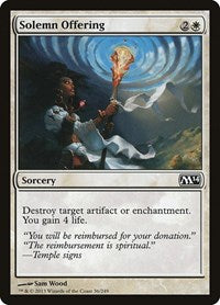 Solemn Offering [Magic 2014] | RetroPlay Games