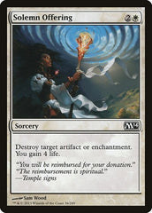 Solemn Offering [Magic 2014] | RetroPlay Games
