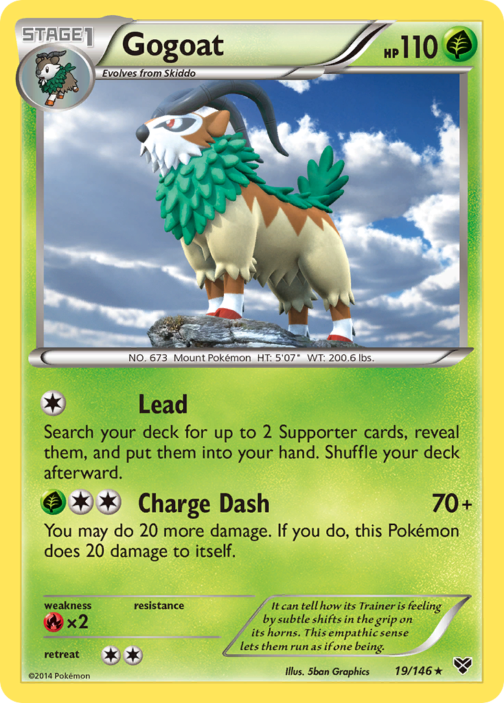 Gogoat (19/146) [XY: Base Set] | RetroPlay Games