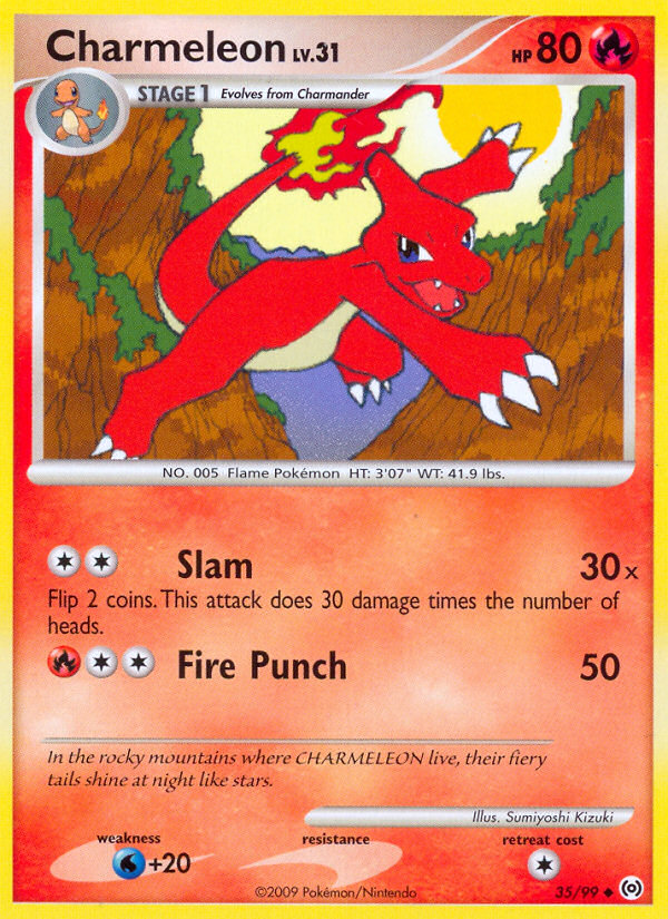 Charmeleon (35/99) [Platinum: Arceus] | RetroPlay Games