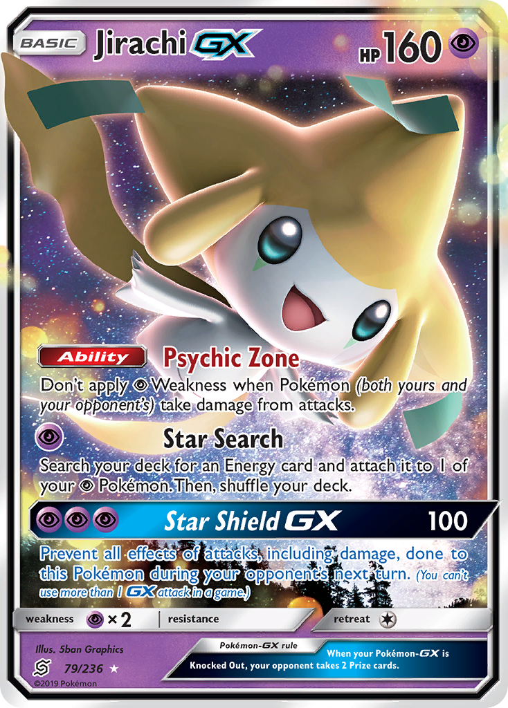 Jirachi GX (79/236) [Sun & Moon: Unified Minds] | RetroPlay Games