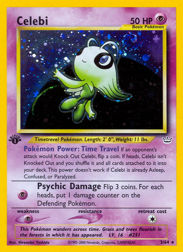 Celebi (3/64) [Neo Revelation 1st Edition] | RetroPlay Games