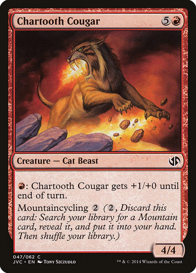 Chartooth Cougar [Duel Decks Anthology] | RetroPlay Games
