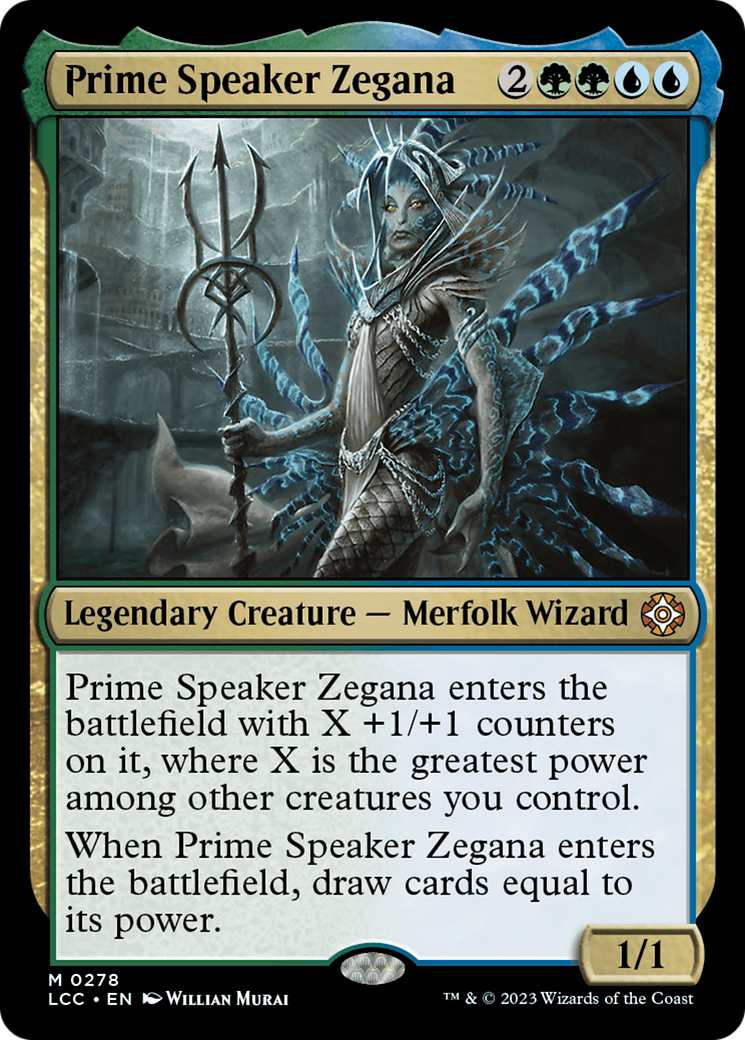 Prime Speaker Zegana [The Lost Caverns of Ixalan Commander] | RetroPlay Games