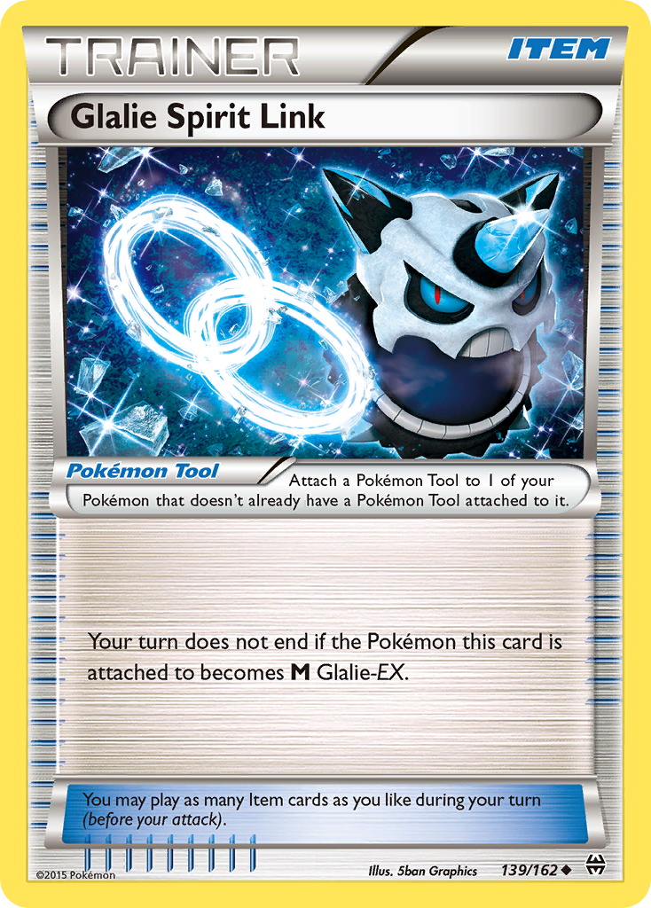 Glalie Spirit Link (139/162) [XY: BREAKthrough] | RetroPlay Games