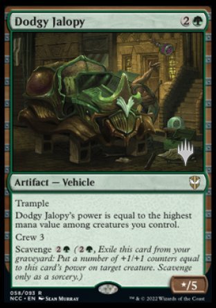 Dodgy Jalopy (Promo Pack) [Streets of New Capenna Commander Promos] | RetroPlay Games
