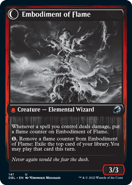 Flame Channeler // Embodiment of Flame [Innistrad: Double Feature] | RetroPlay Games