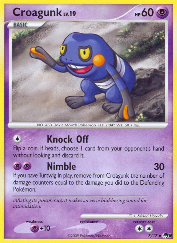 Croagunk (7/17) [POP Series 9] | RetroPlay Games