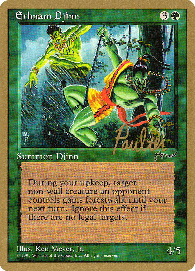 Erhnam Djinn (Preston Poulter) [Pro Tour Collector Set] | RetroPlay Games