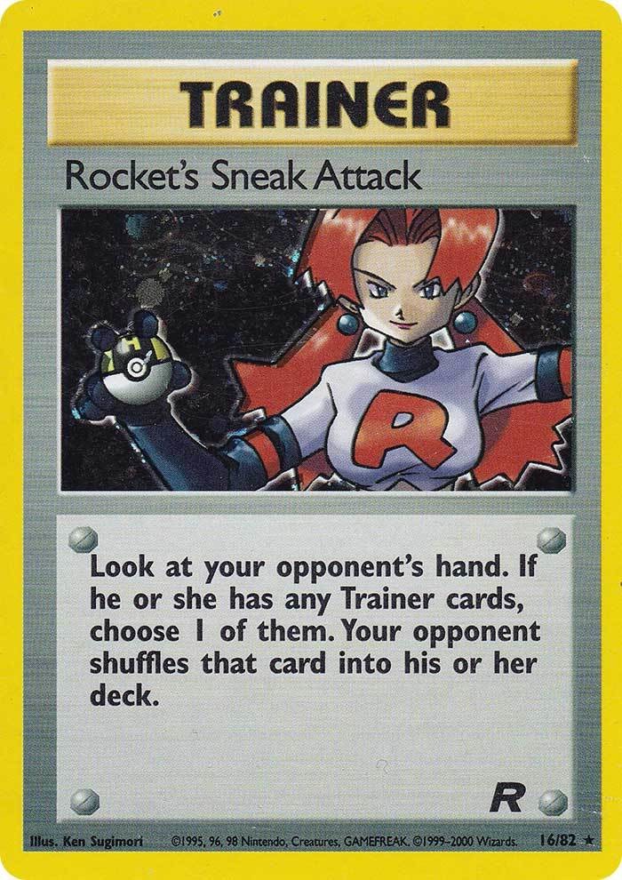 Rocket's Sneak Attack (16/82) [Team Rocket Unlimited] | RetroPlay Games