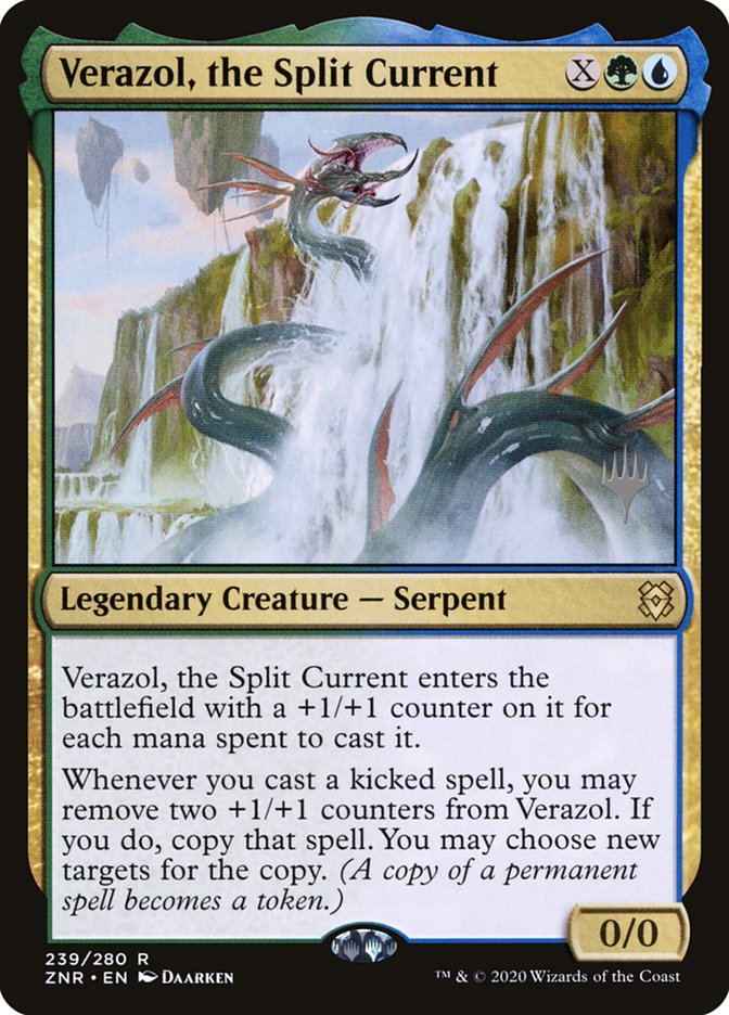 Verazol, the Split Current (Promo Pack) [Zendikar Rising Promos] | RetroPlay Games