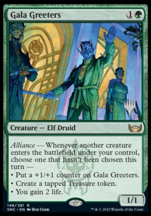 Gala Greeters (Promo Pack) [Streets of New Capenna Promos] | RetroPlay Games