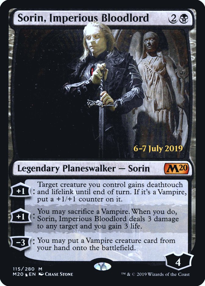 Sorin, Imperious Bloodlord  [Core Set 2020 Prerelease Promos] | RetroPlay Games