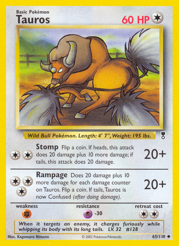 Tauros (65/110) [Legendary Collection] | RetroPlay Games