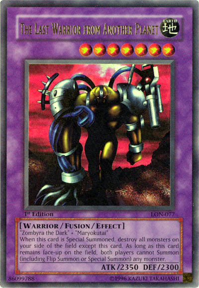 The Last Warrior from Another Planet [LON-077] Ultra Rare | RetroPlay Games