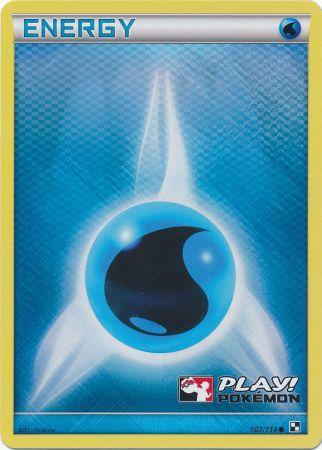 Water Energy (107/114) (Play Pokemon Promo) [Black & White: Base Set] | RetroPlay Games