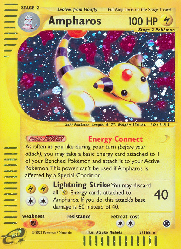 Ampharos (2/165) [Expedition: Base Set] | RetroPlay Games