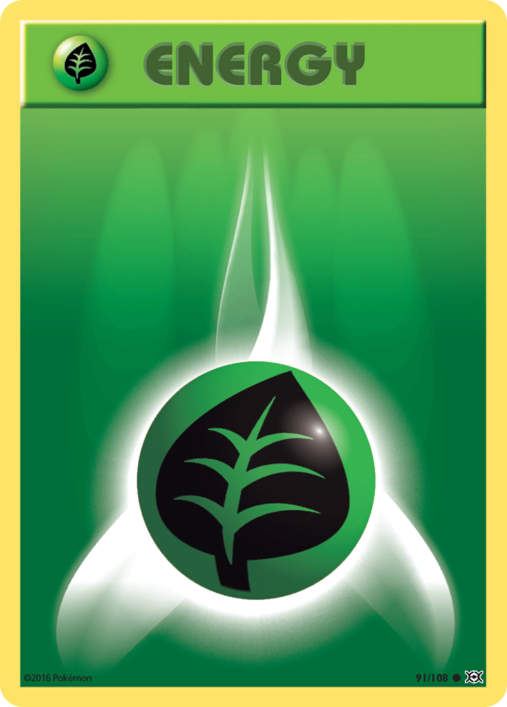 Grass Energy (91/108) [XY: Evolutions] | RetroPlay Games