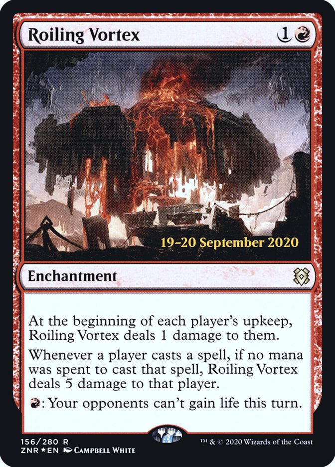 Roiling Vortex  [Zendikar Rising Prerelease Promos] | RetroPlay Games