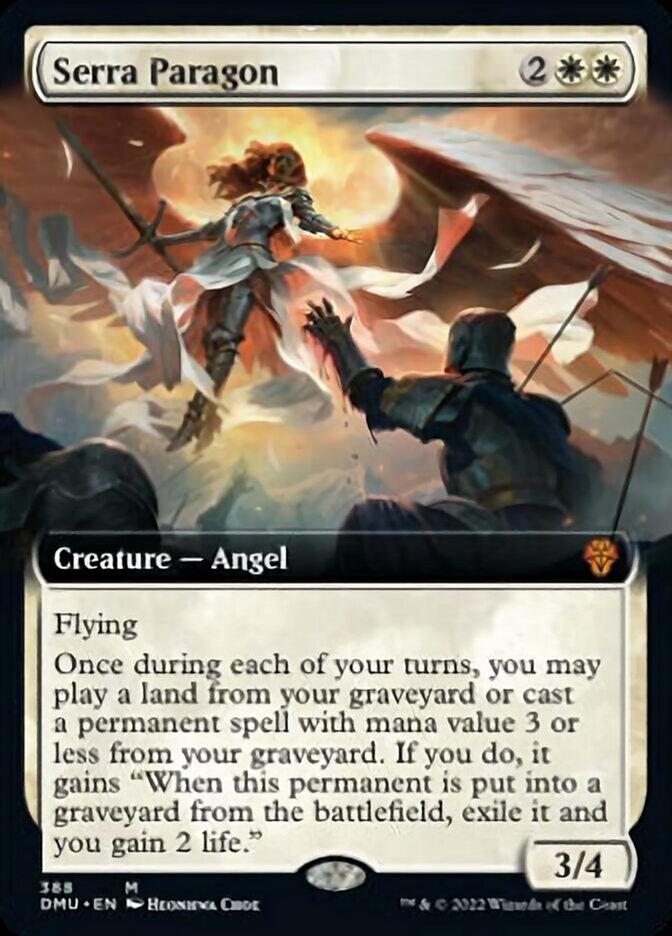 Serra Paragon (Extended Art) [Dominaria United] | RetroPlay Games