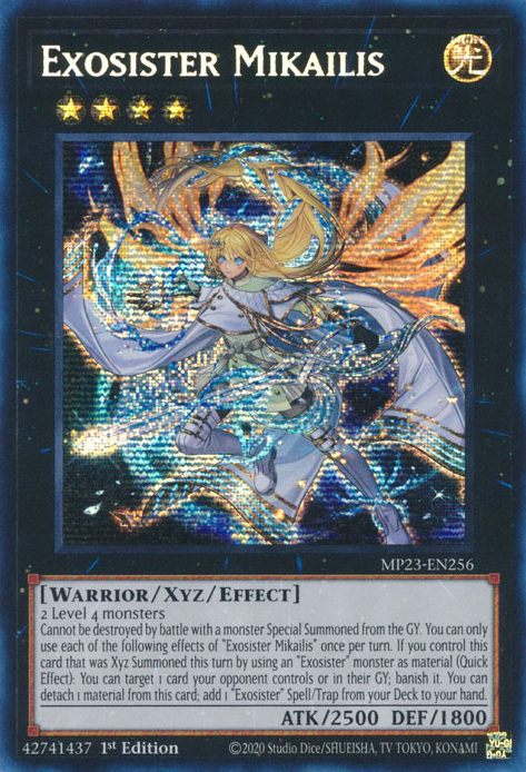 Exosister Mikailis [MP23-EN256] Prismatic Secret Rare | RetroPlay Games