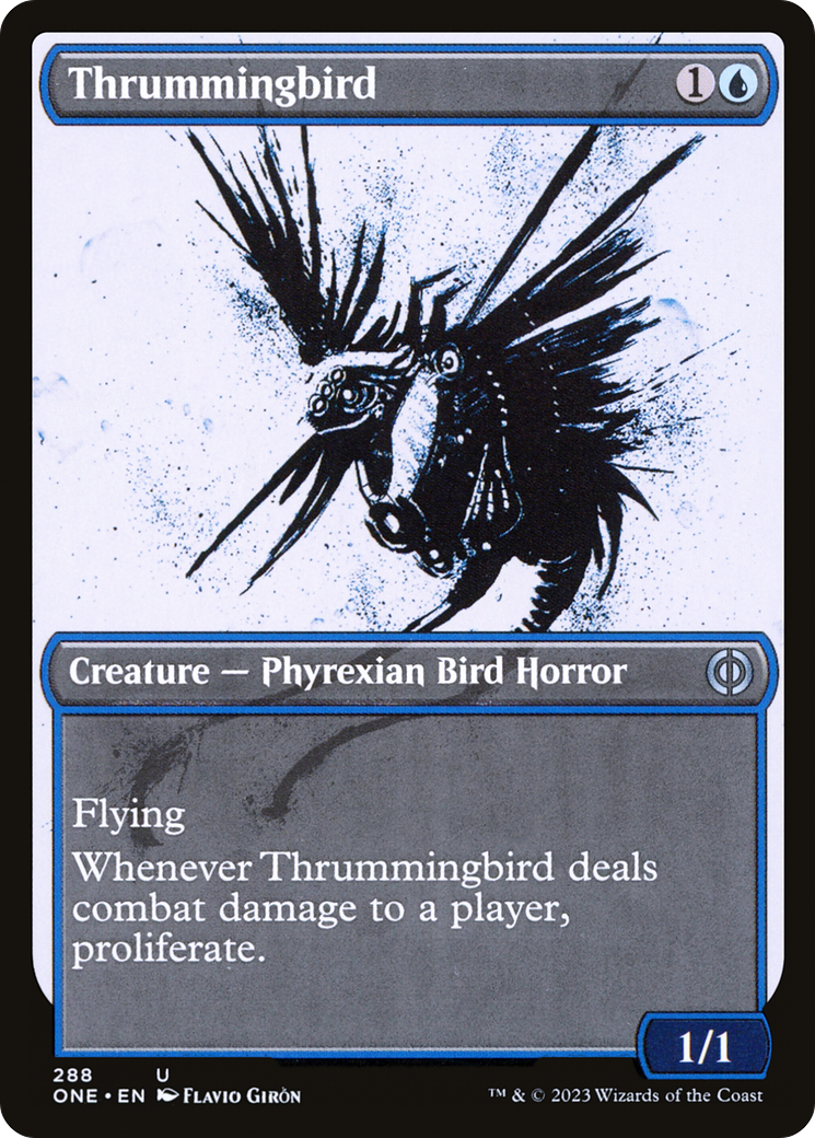 Thrummingbird (Showcase Ichor) [Phyrexia: All Will Be One] | RetroPlay Games