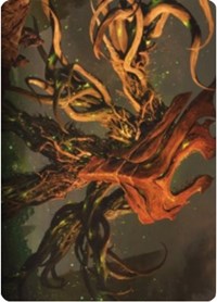 Ashaya, Soul of the Wild Art Card [Zendikar Rising Art Series] | RetroPlay Games