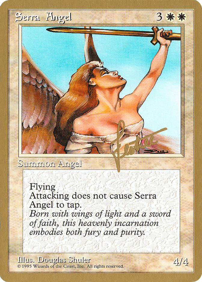 Serra Angel (Bertrand Lestree) [Pro Tour Collector Set] | RetroPlay Games