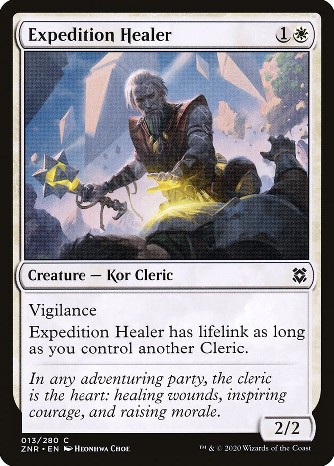 Expedition Healer [Zendikar Rising] | RetroPlay Games