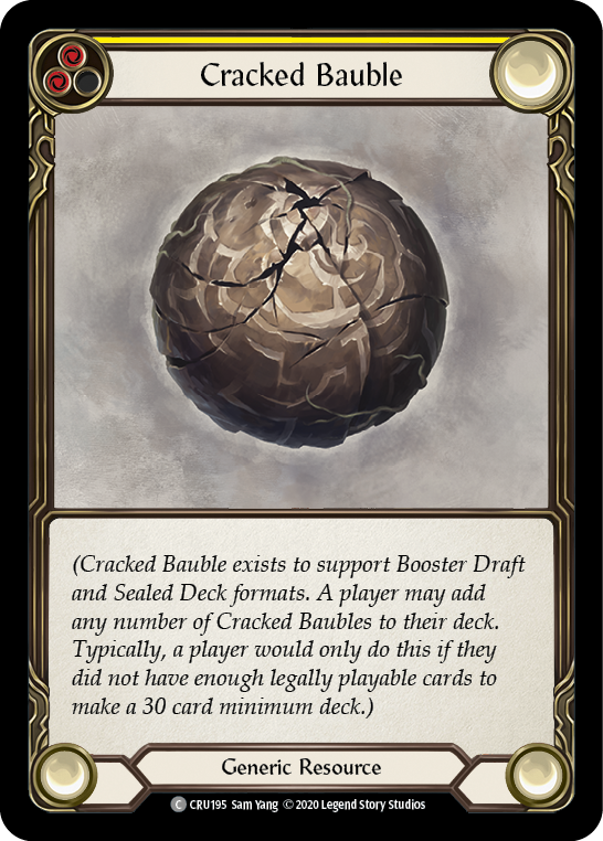 Cracked Bauble [CRU195] (Crucible of War)  1st Edition Rainbow Foil | RetroPlay Games